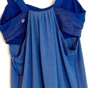 Lululemon size 8 blue athletic tank top